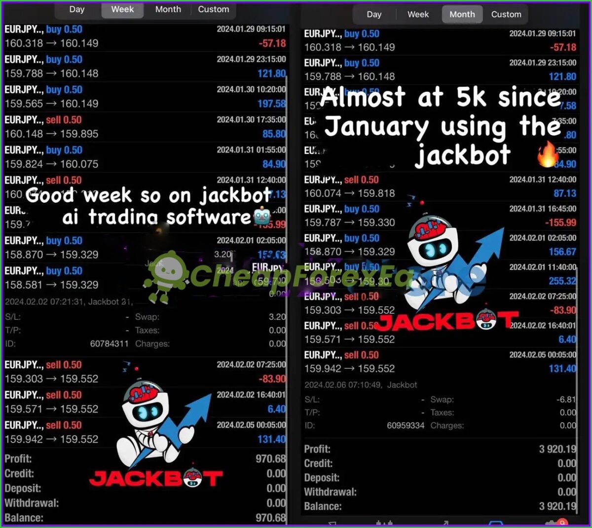 Jackbot-EA-Real-Trading-Results