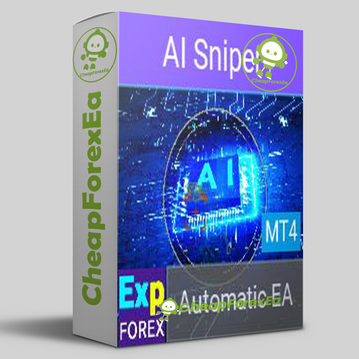 Exp4 AI Sniper EA for MT4 logo