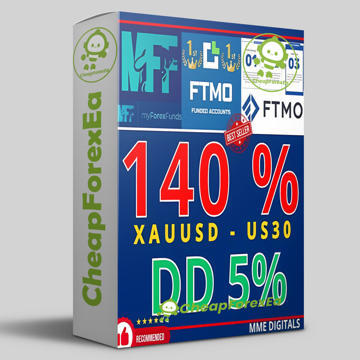 Be Safe Scalper FTMO lite EA MT4 Logo