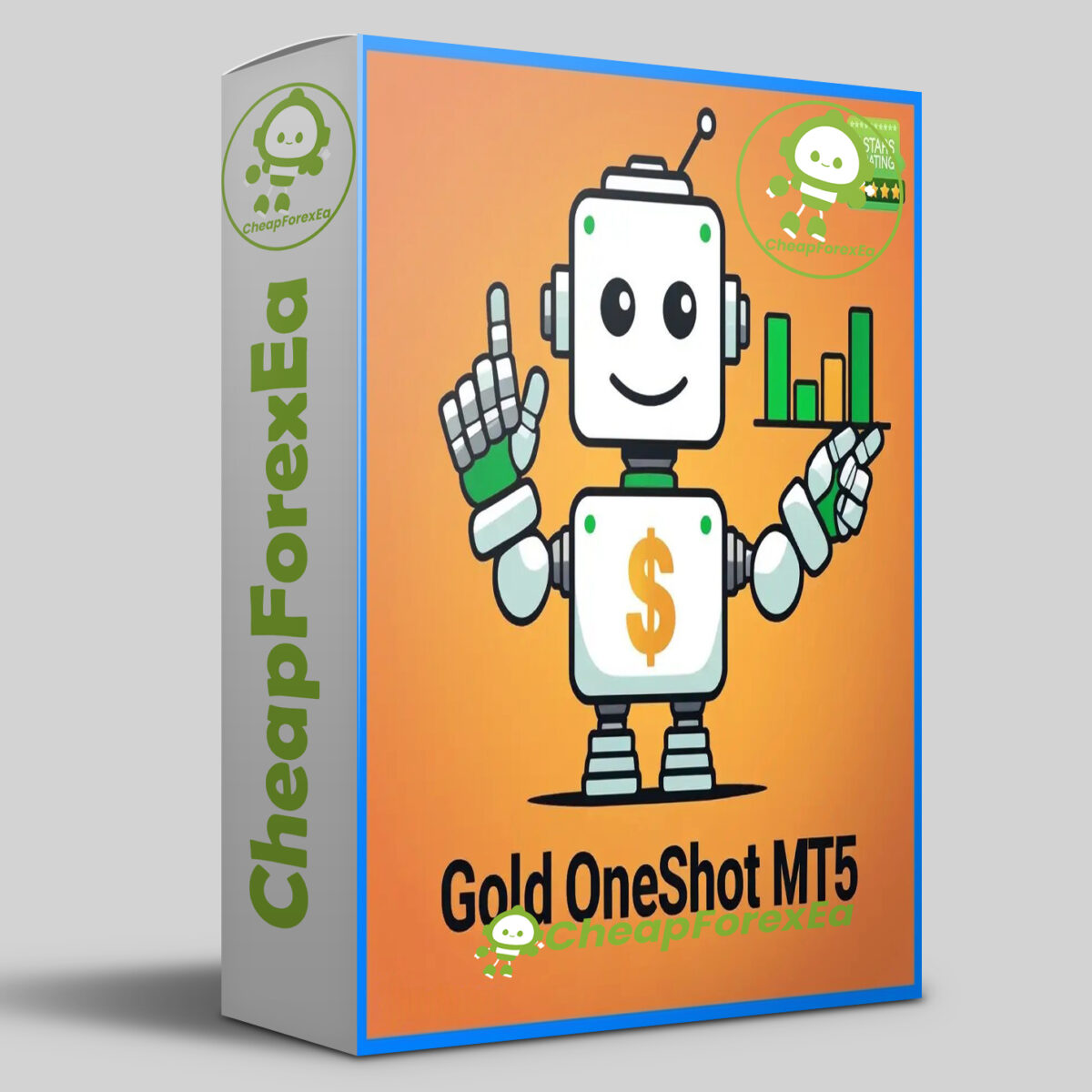 Gold OneShot EA MT5 logo