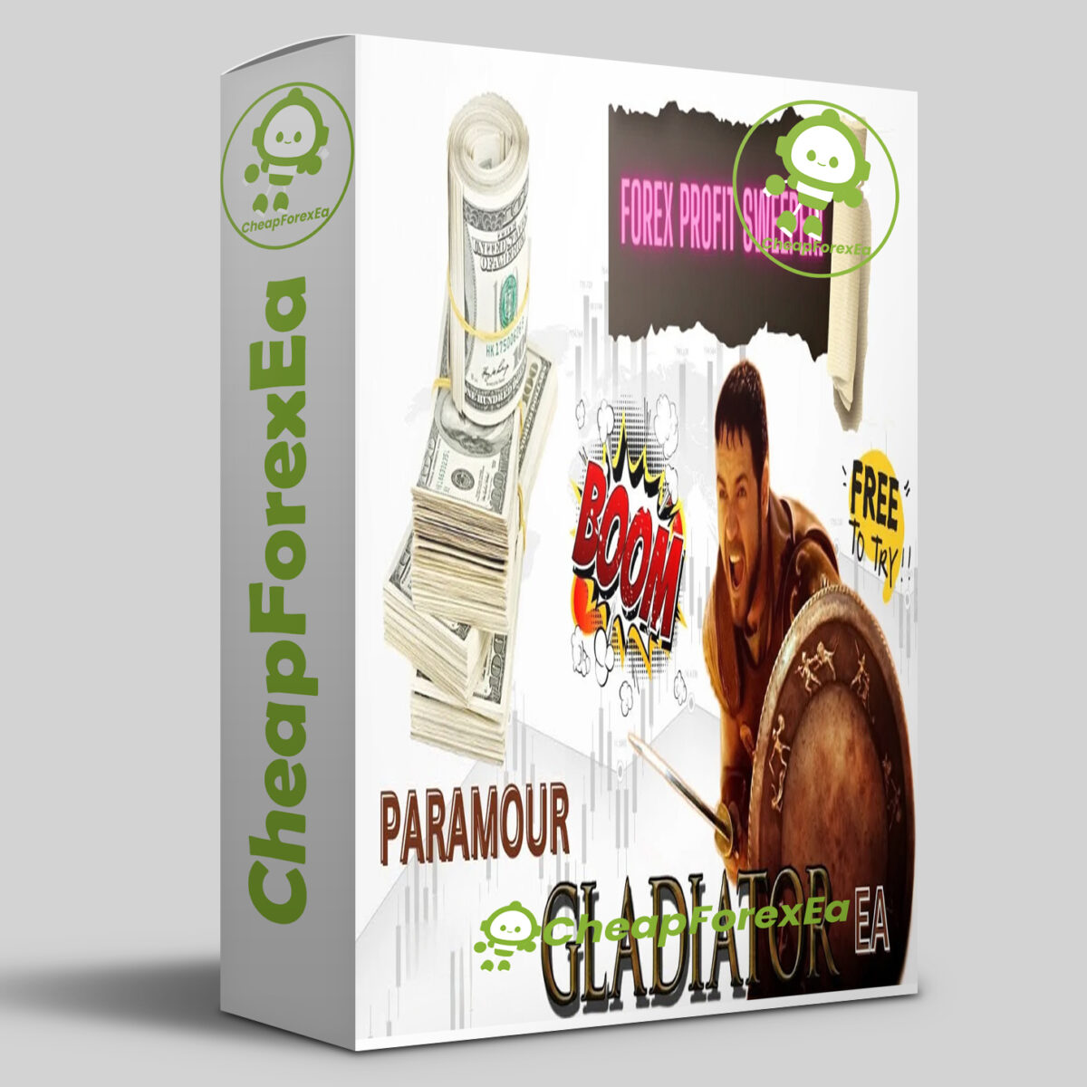 PARAMOUR GLADIATOR EA MT4 Logo