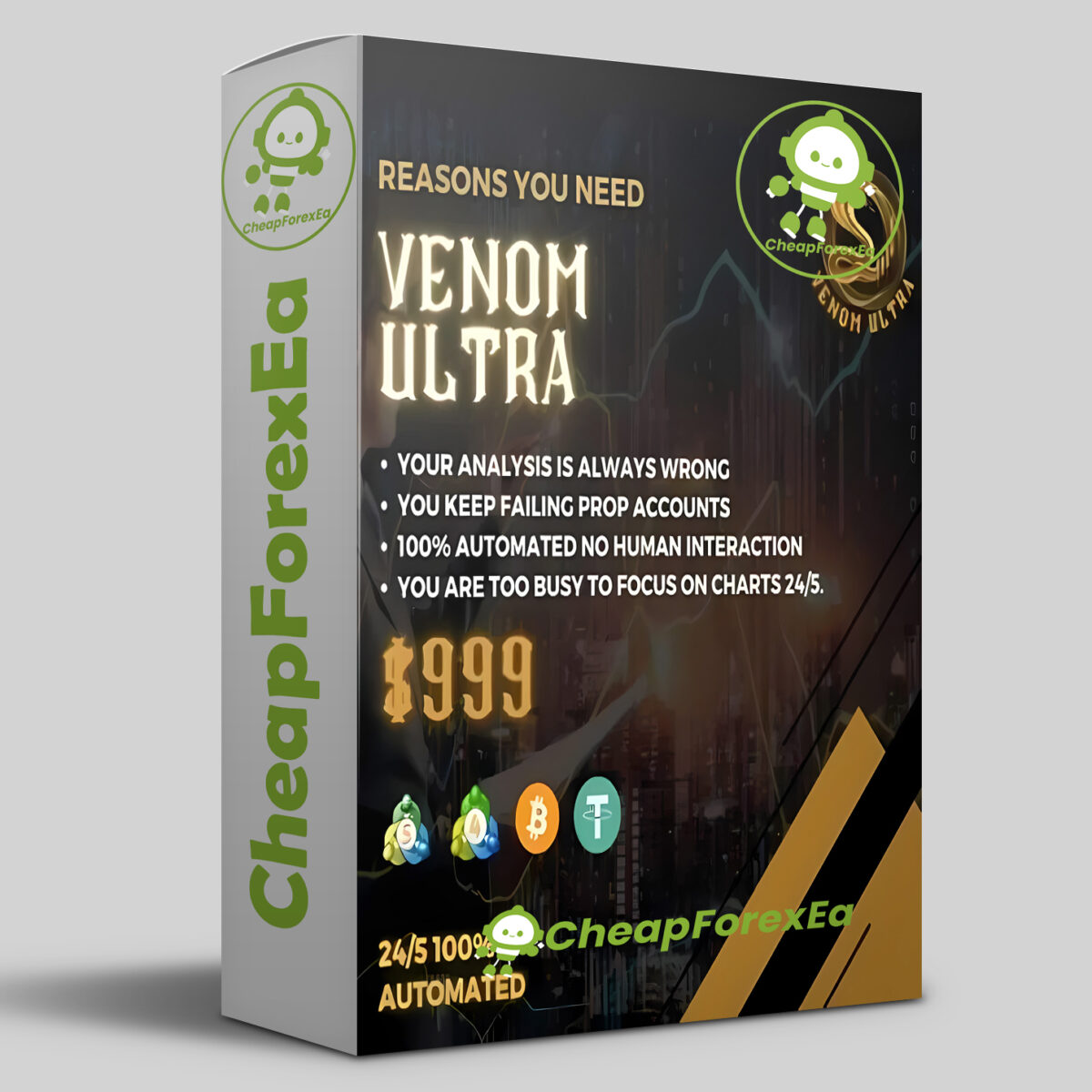 Venom Ultra Sniper EA MT4 logo