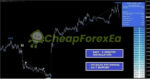 4EX Trader PRO Indicator MT4 on chart 2