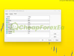 ALFA QUANT FOREX ROBOT MT4 Inputs