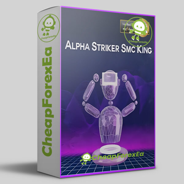 Alpha Striker SMC KING EA MT4 Logo