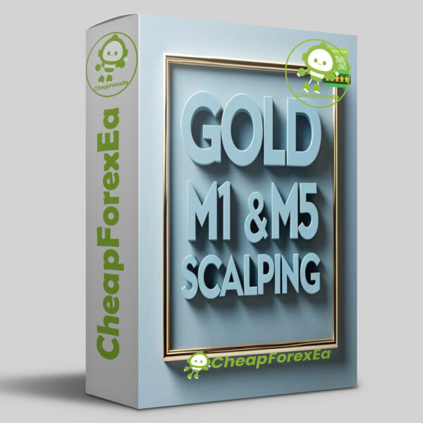 Gold (XAUUSD) M1 and M5 Scalping Indicator MT4 logo