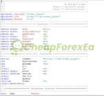 IS Red EA Source Code MQ4 Inputs source code