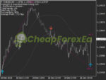 KT Momentum Arrows MT4 sell signal