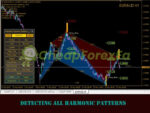 Shepherd Harmonic Pattern Indicator MT4 on chart